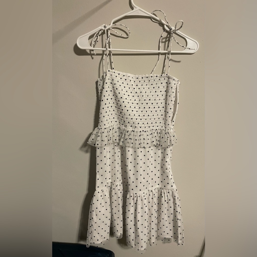 Lovers and friends polka dot mini dress
